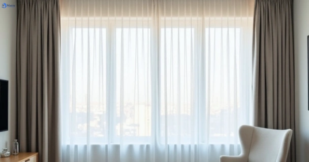 Restored vibrant drapes in luscombe QLD after Matty Curtain Cleaning