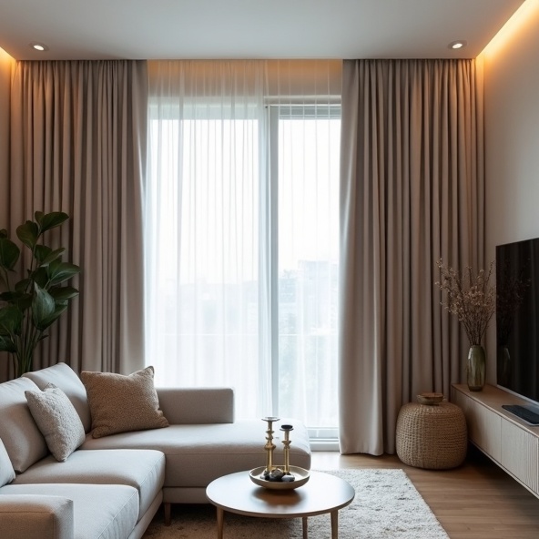 Luscombe Residential Curtain Cleaning Results