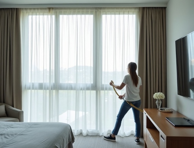 Luscombe Sheer Curtain Cleaning